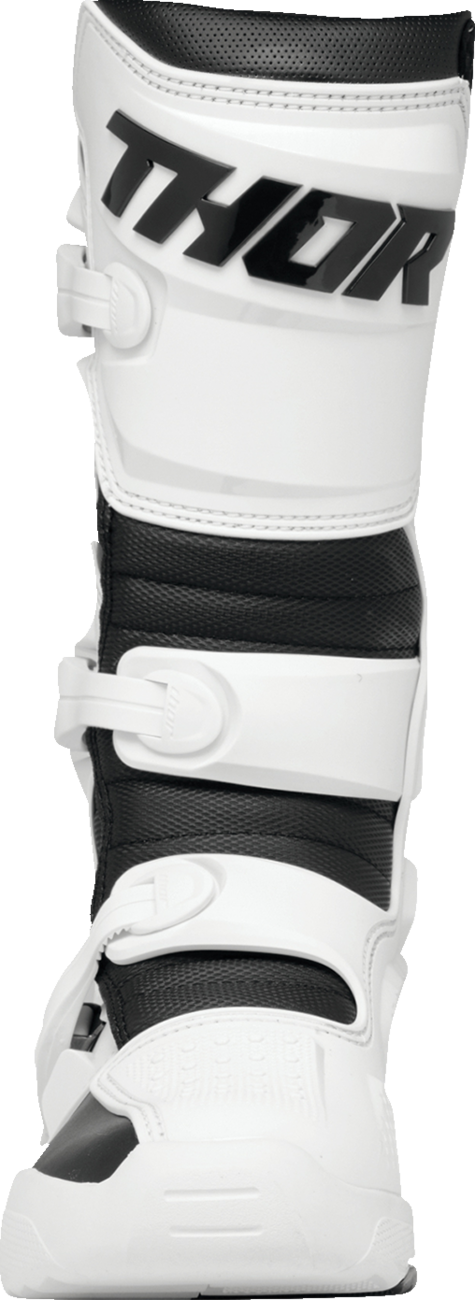 THOR Blitz XR Boots - White/Black US 14 by THOR, Part Number 3410-3107