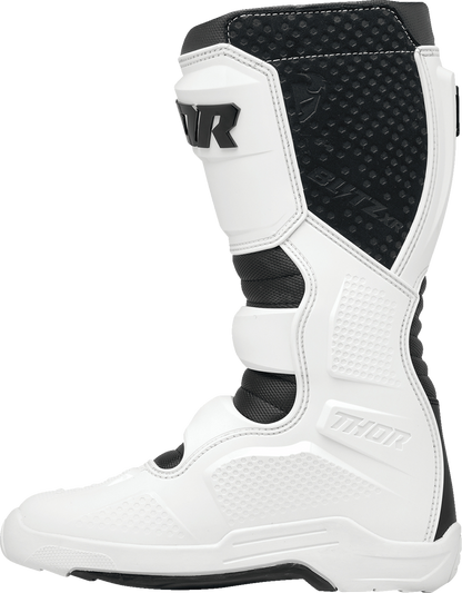 THOR Blitz XR Boots - White/Black US 14 by THOR, Part Number 3410-3107
