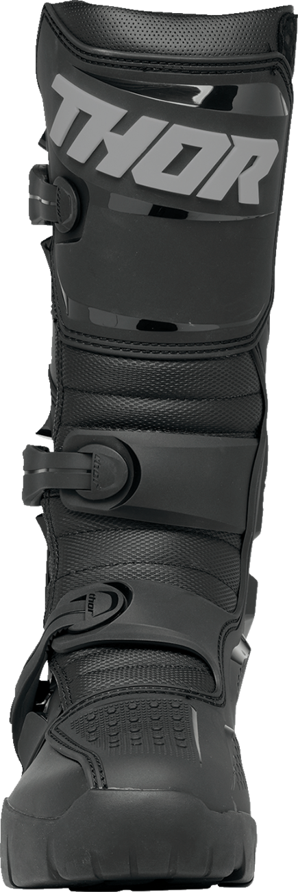 THOR Blitz XR Trail Boots - Black/Gray US 15 | Part Number 3410-3135