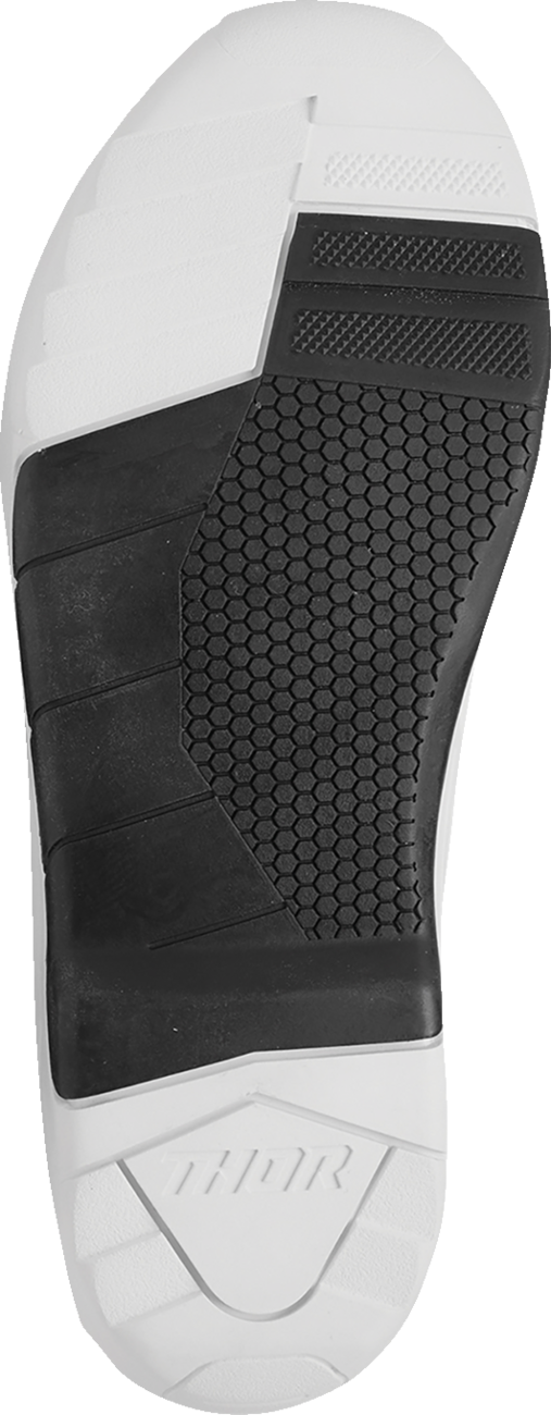 THOR Women's Blitz XR Boots - White/Black US 10 - Durable Motorcycle Riding Gear