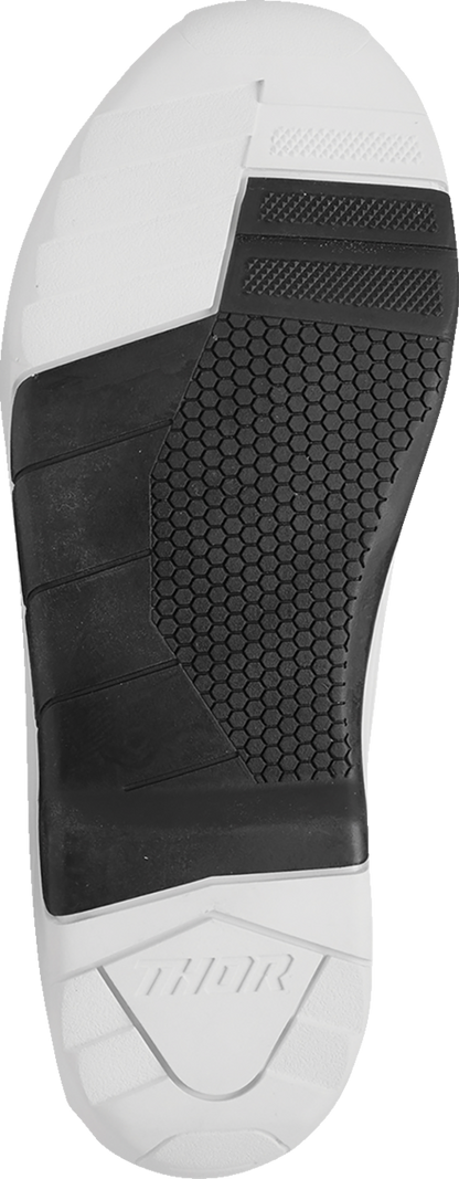 THOR Women's Blitz XR Boots - White/Black US 10 - Durable Motorcycle Riding Gear