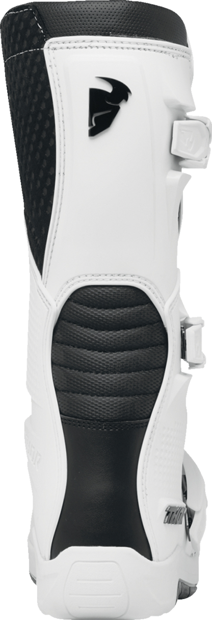 THOR Women's Blitz XR Boots - White/Black US 10 - Durable Motorcycle Riding Gear