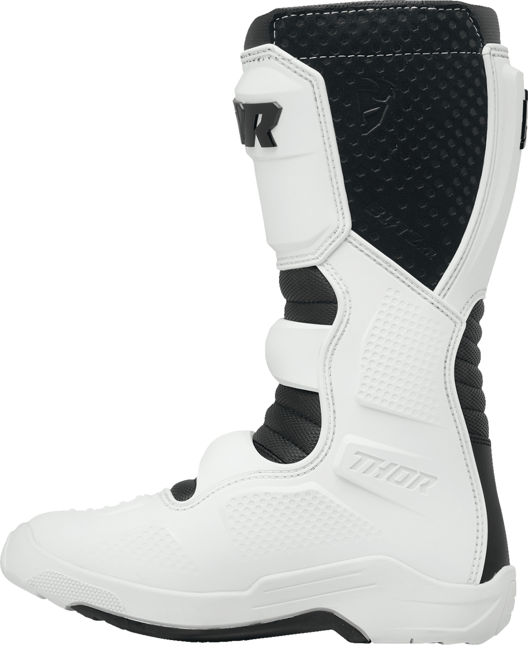 THOR Women's Blitz XR Boots - White/Black US 10 - Durable Motorcycle Riding Gear
