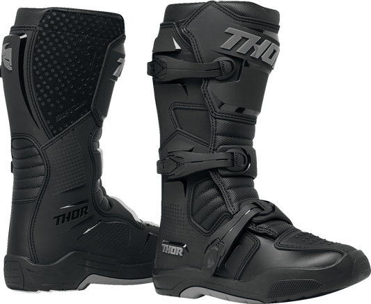 THOR Women's Blitz XR Boots - Black/Gray US 7 - Part No. 3410-3144