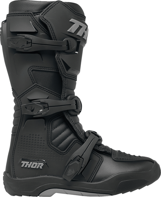 THOR Women's Blitz XR Boots - Black/Gray US 7 - Part No. 3410-3144