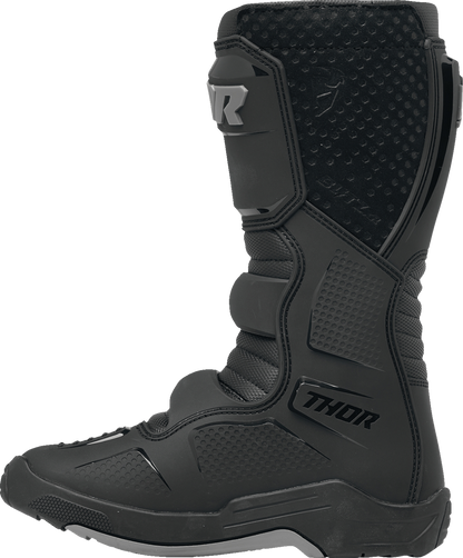 THOR Women's Blitz XR Boots - Black/Gray, US Size 8 - Durable Motorcycle Riding Footwear