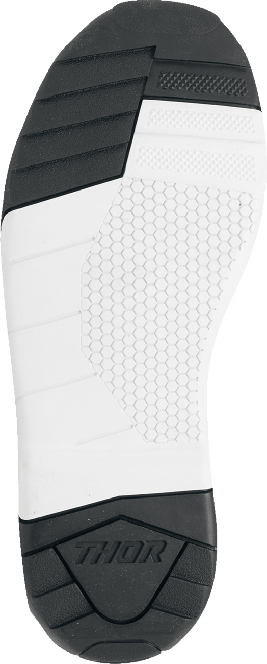 THOR Youth Blitz XR Boots - Black and White, US Size 3 - Part Number 3411-0726
