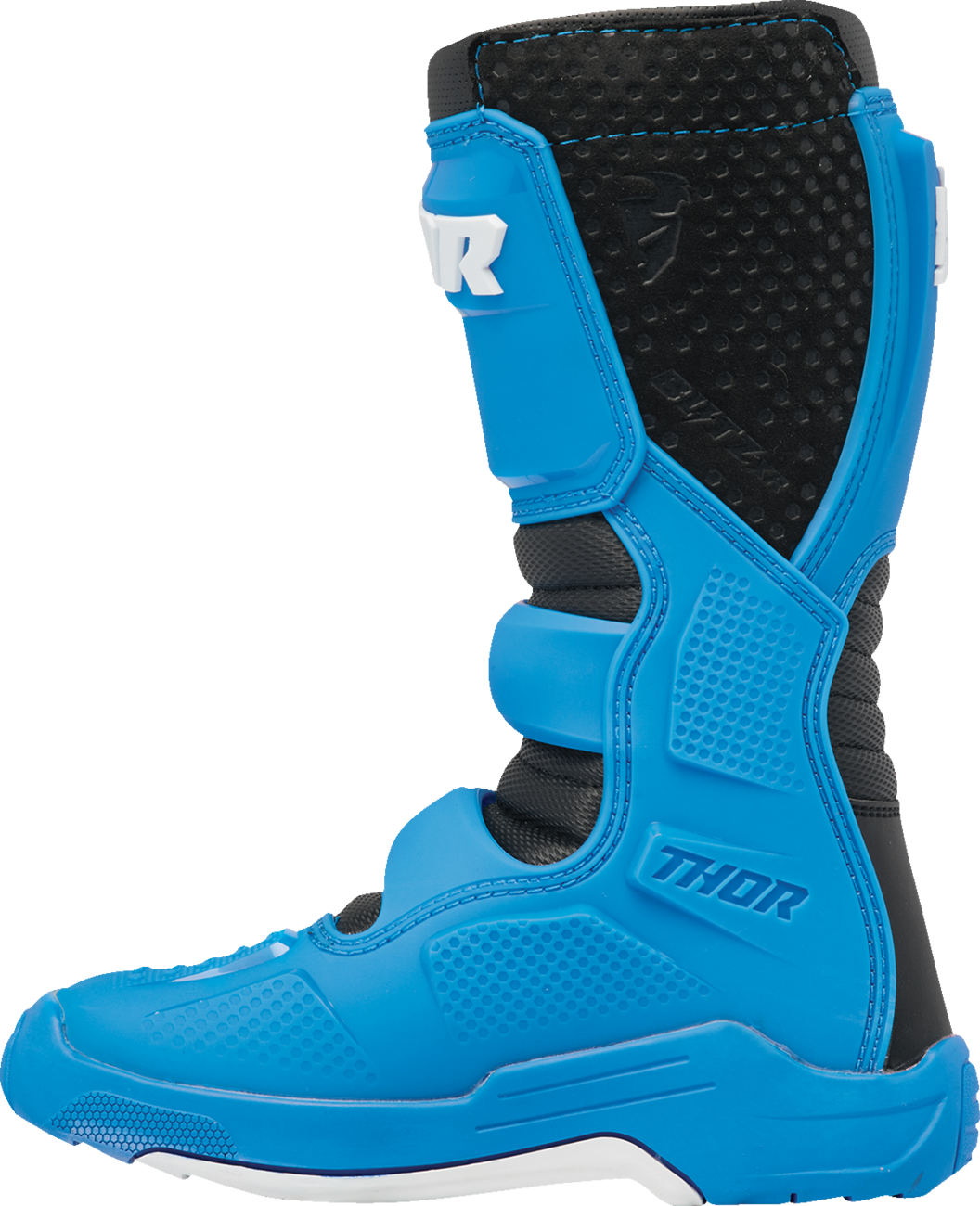 THOR Youth Blitz XR Boots - Black/Blue, Part Number 3411-0733
