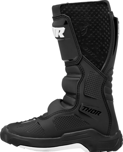 THOR Youth Blitz XR Boots - Black and White, US Size 3 - Part Number 3411-0726