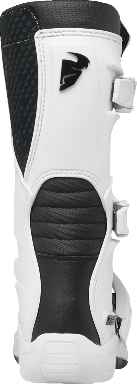 THOR Youth Blitz XR Boots - White/Black - US 4, Model 3411-0748