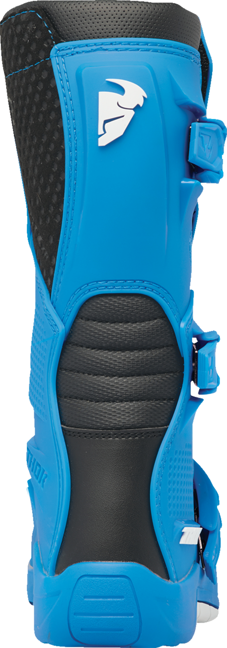 THOR Youth Blitz XR Boots - Black/Blue, Part Number 3411-0733