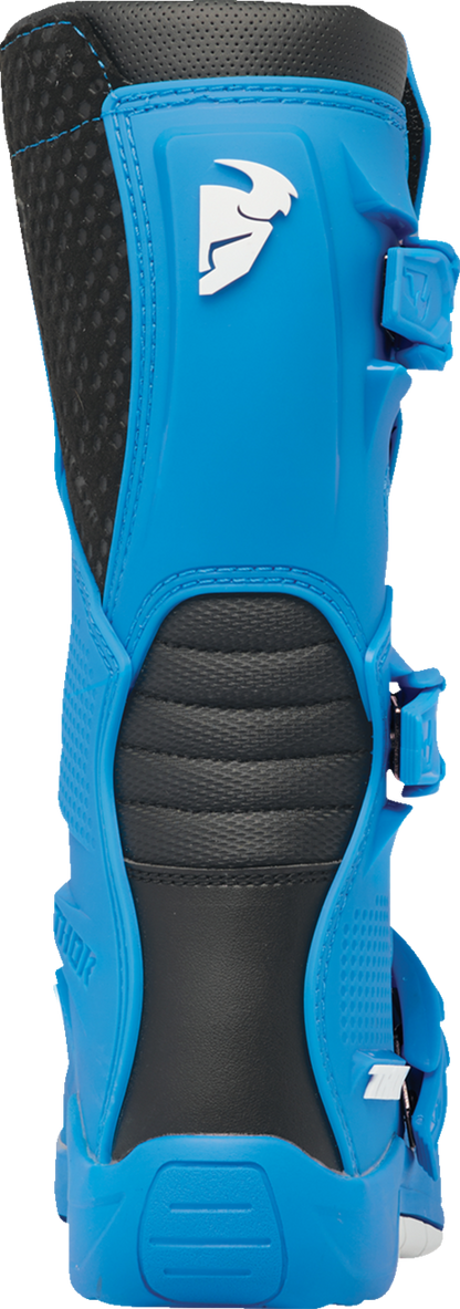THOR Youth Blitz XR Boots - Black/Blue, Part Number 3411-0733