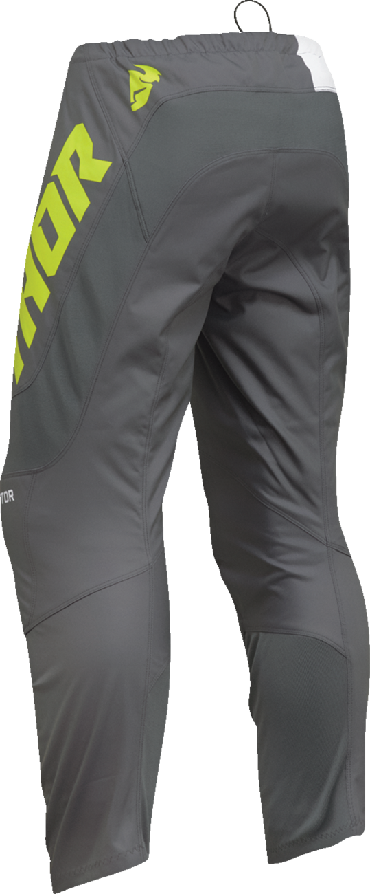 THOR Sector Checker Pants - Gray/Acid US 28 by THOR Part Number 2901-11005