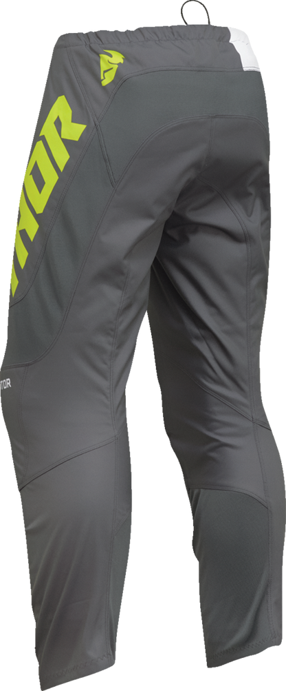 THOR Sector Checker Pants - Gray/Acid US 28 by THOR Part Number 2901-11005