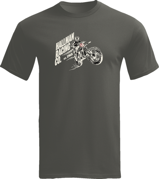 THOR Hallman Roostin T-Shirt - Charcoal - XL (Part No. 3030-23514)