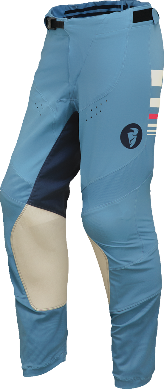 THOR Women's Prime Blaze Pants - Blue Steel/Vintage White US 7/8 - Part Number 2902-0359
