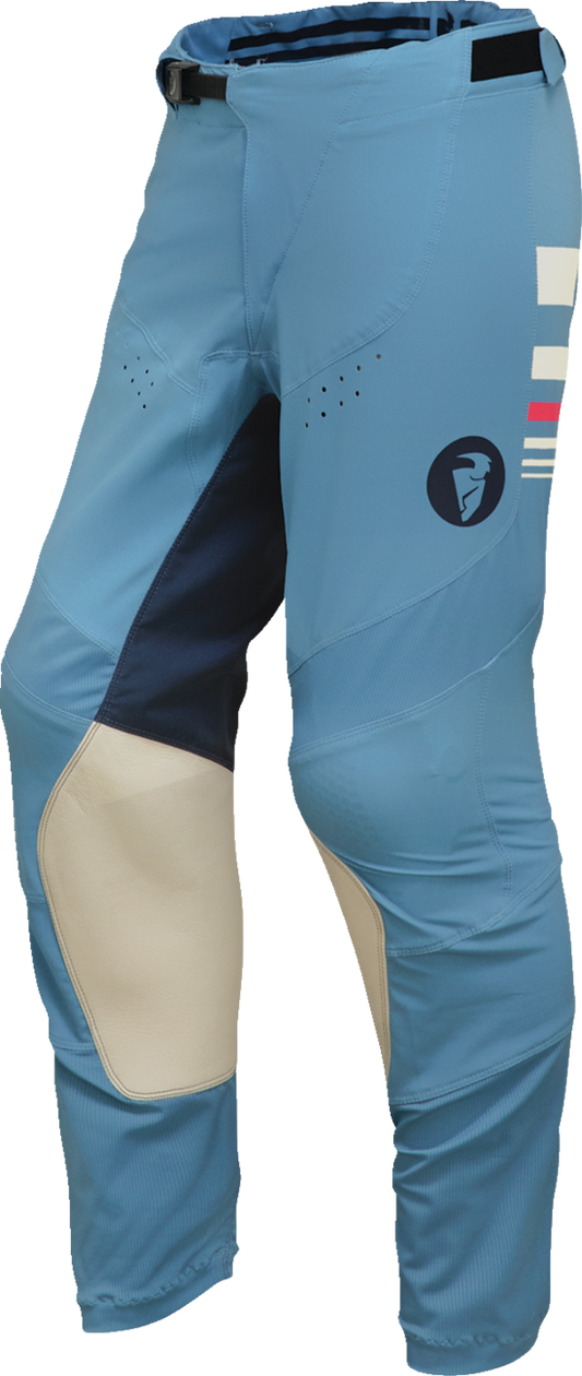 THOR Women's Prime Blaze Pants - Blue Steel/Vintage White US 7/8 - Part Number 2902-0359