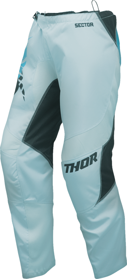 THOR Women's Sector Split Pants - Starlight Blue/Black, US 11/12 (Part No. 2902-0339)