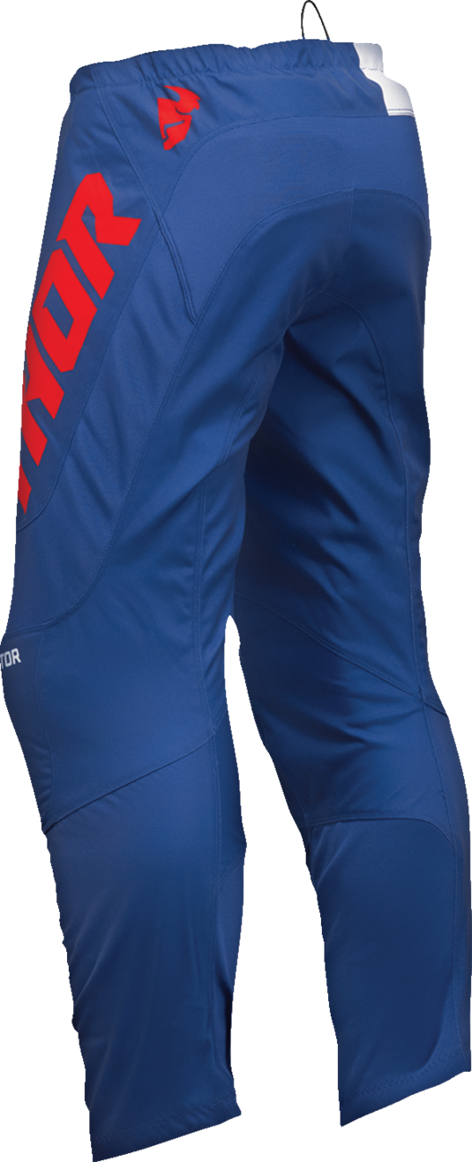 THOR Youth Sector Checker Pants - Navy/Red, US 26, Part 2903-2443