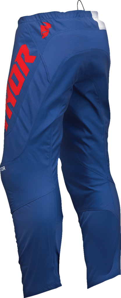 THOR Youth Sector Checker Pants - Navy/Red, US 26, Part 2903-2443