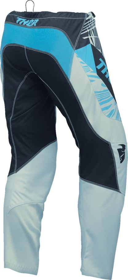 THOR Women's Sector Split Pants - Starlight Blue/Black, US 11/12 (Part No. 2902-0339)