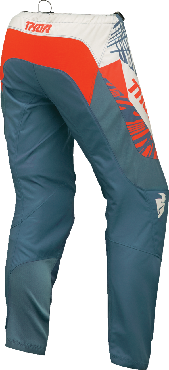 THOR Women's Sector Split Pants - Blue Steel/Vintage White US 5/6 (Part No. 2902-0343)