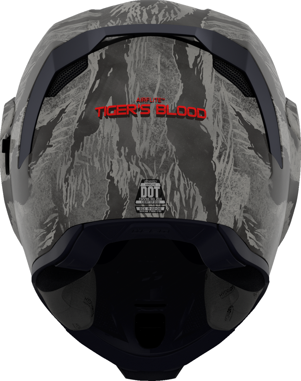 ICON Airflite™ Helmet Tiger's Blood MIPS® Gray Small 0101-16241