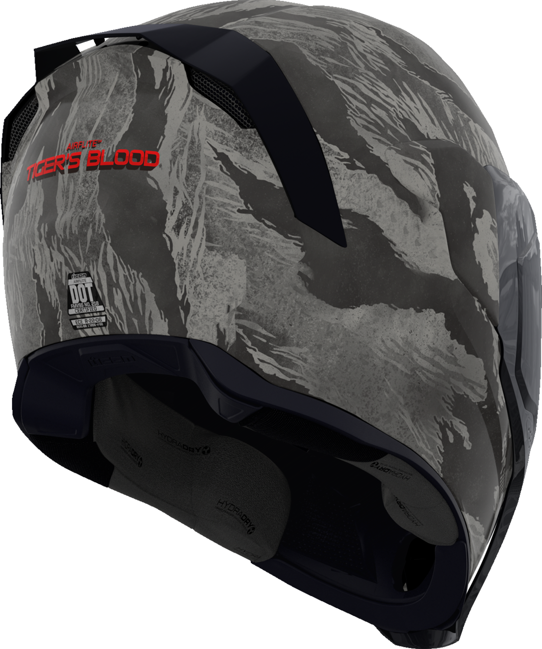 ICON Airflite™ Helmet Tiger's Blood MIPS® Gray Small 0101-16241