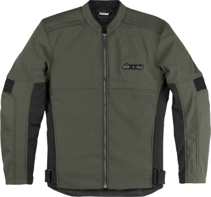 ICON Slabtown™ Jacket in Green - Small by ICON, Part No. 2820-6261