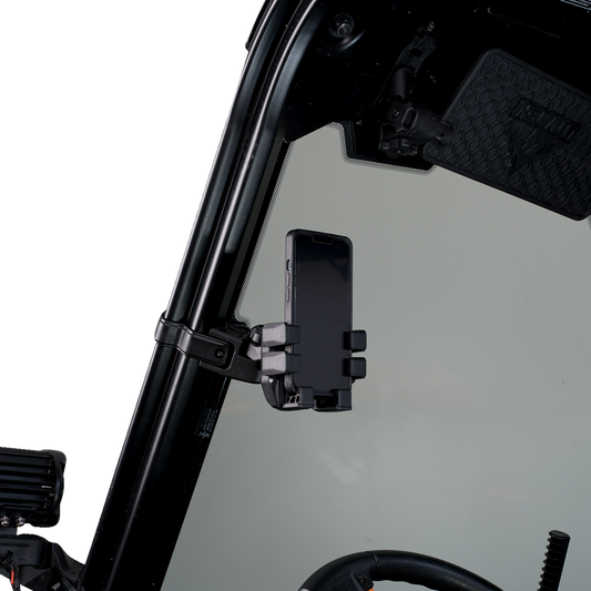 Moose Offroad UTV Phone Holder MSE-ESPHONE-1 – Universal Mount with Adjustable Cradle and Vibration Isolation
