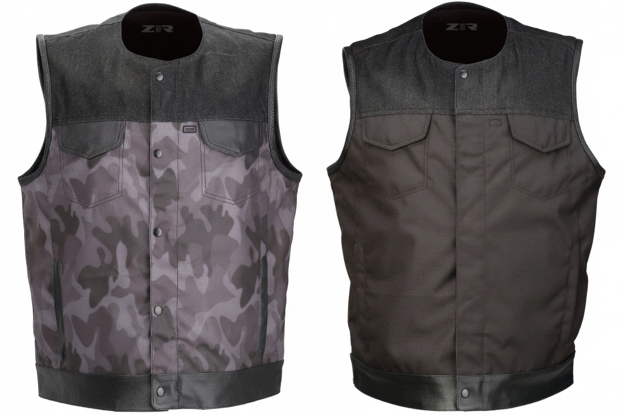 Z1R Nightfire Vest w/CC Pockets Black or Black/Grey Camo