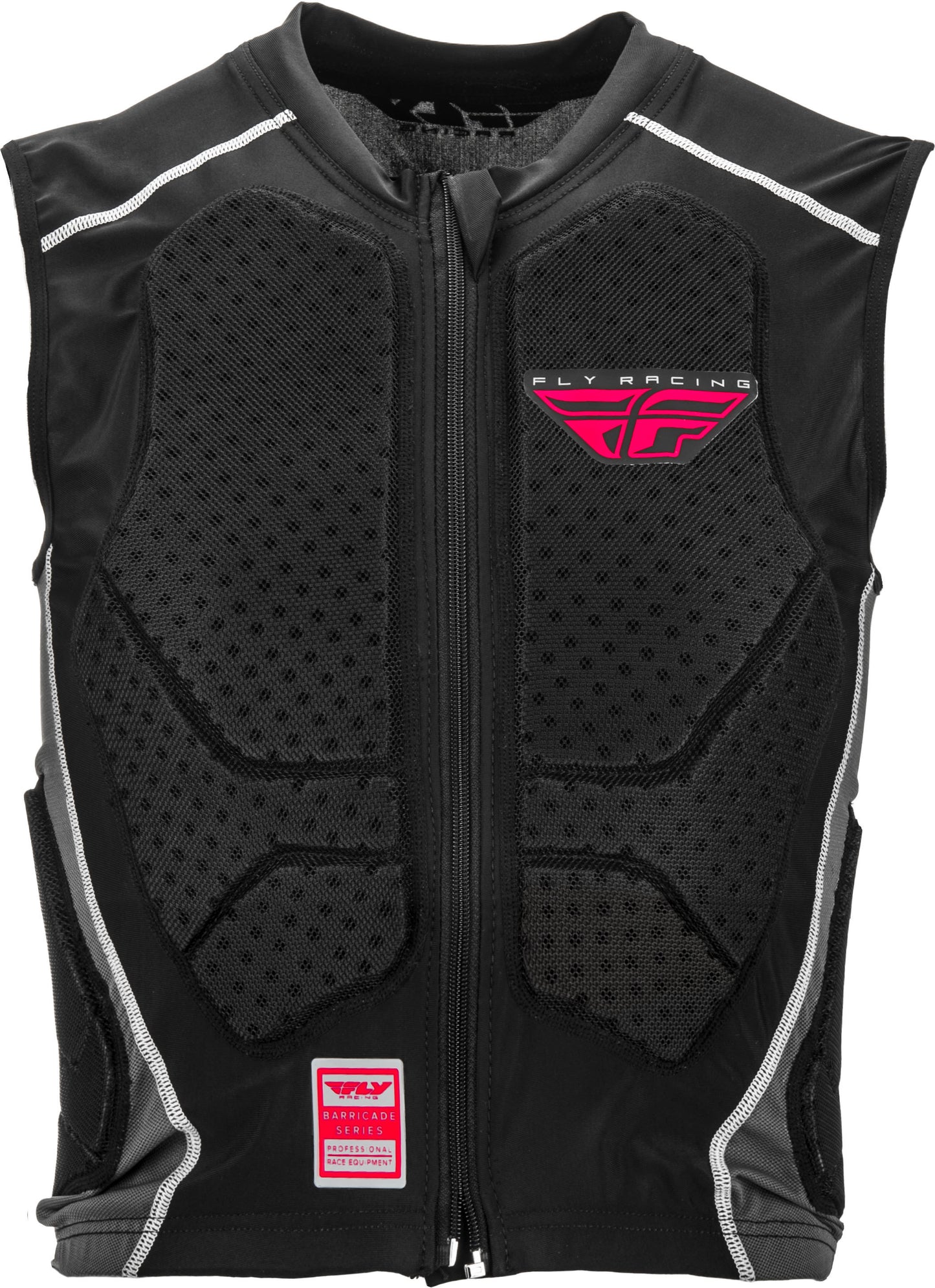 Fly Racing Barricade Zip Vest Large/X-Large - Impact-Resistant Motorcycle Body Armor