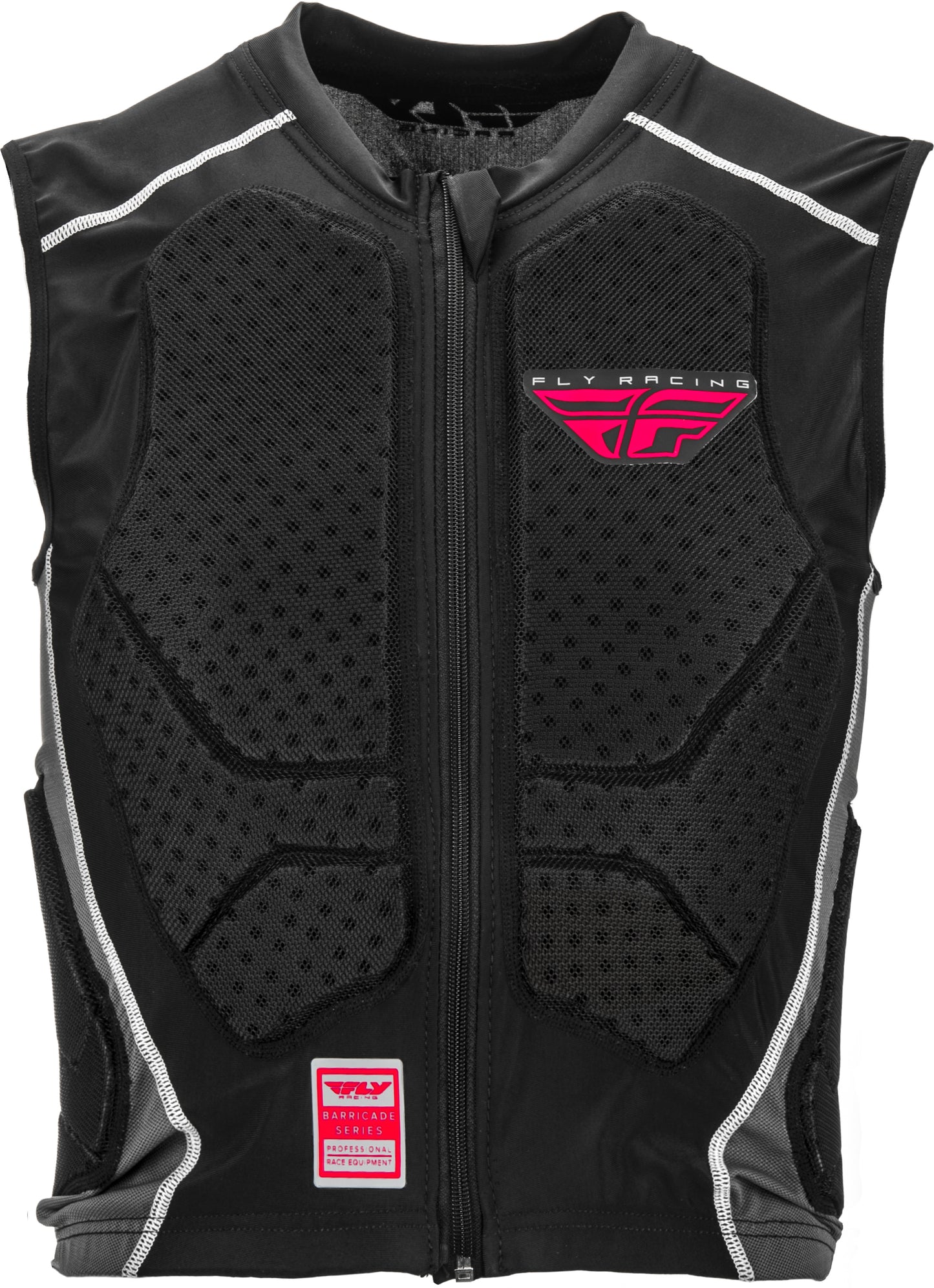 Fly Racing Barricade Zip Vest Small/Medium - Impact-Resistant Riding Vest with CE Certified Protection