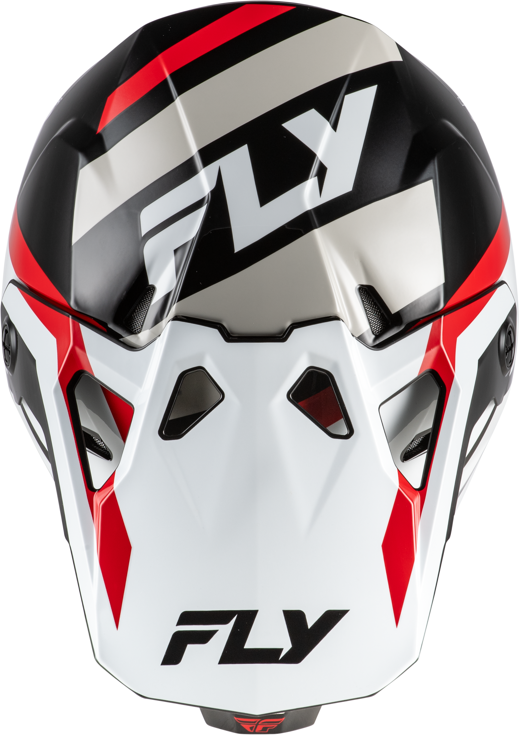 Youth Formula Cp Seal Helmet White/Black/Red Yl