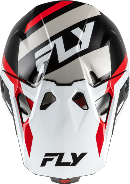 Youth Formula Cp Seal Helmet White/Black/Red Yl