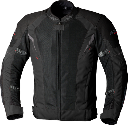 RST Ps Ventilator D3O Jacket Black Textile Motorcycle Riding Jacket