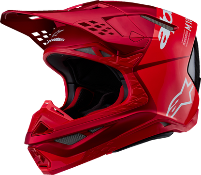 Alpinestars Supertech M10 Helmet Flood - MIPS® Red Fluo/Red, Medium