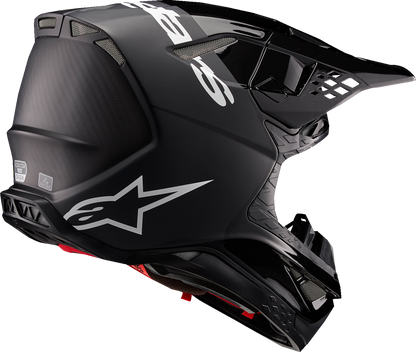 Alpinestars Supertech M10 Flood MIPS Helmet - Black/Dark Gray, XS (Part No. 8301023-1310-XS)