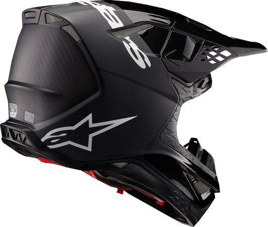 Alpinestars Supertech M10 Flood Helmet - MIPS® - Large, Black/Dark Gray