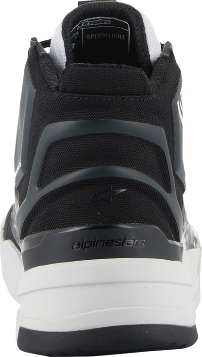 Alpinestars Speedflight Performance Riding Shoes - Black, Gray & White, US 13.5 / EU 47.5