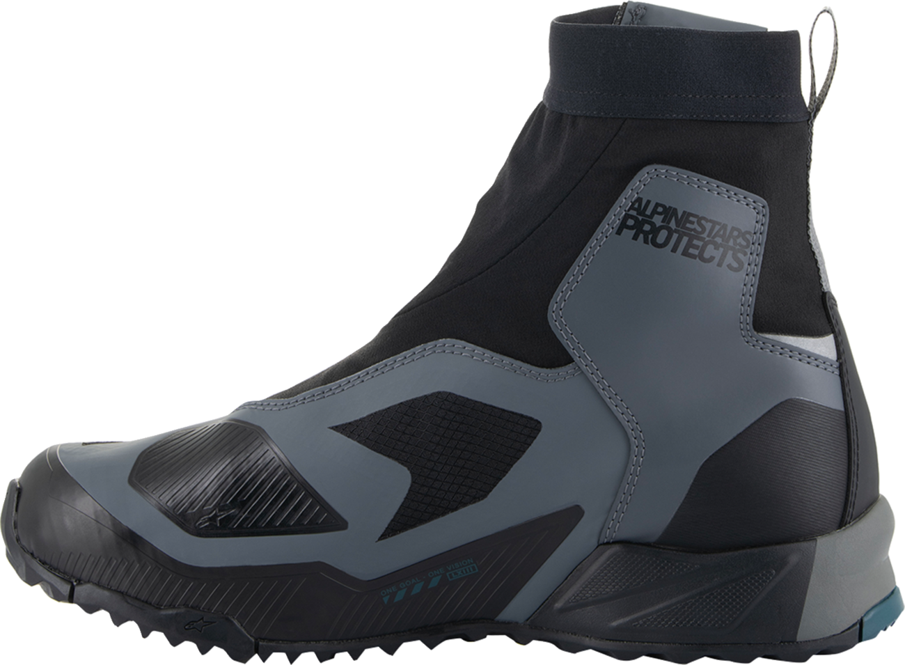 Alpinestars CR-8 Gore-Tex® Riding Shoes - Black/Grey/Blue US 11.5 / EU 45, Part #2338224128511.5
