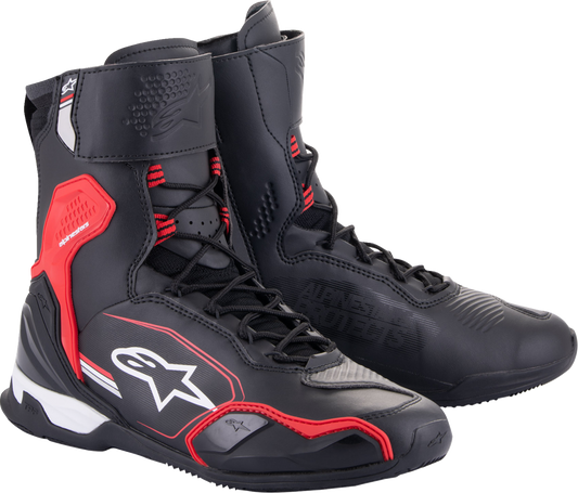 Alpinestars Superfaster Motorcycle Shoe - Black, Red & White US 11.5 (Part 2511124134211.5)