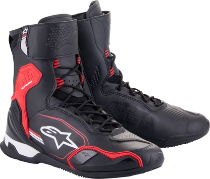 Alpinestars Superfaster Shoe - Black, Red & White - US 13.5 (Part No. 2511124134213.5)