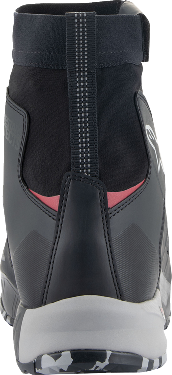 Alpinestars CR-8 Gore-Tex® Riding Shoes - Black/Grey/Red, US 8.5 / EU 41