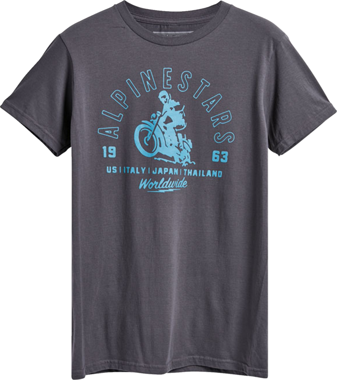 Alpinestars Sander T-Shirt - Charcoal, Large - 12337212018L