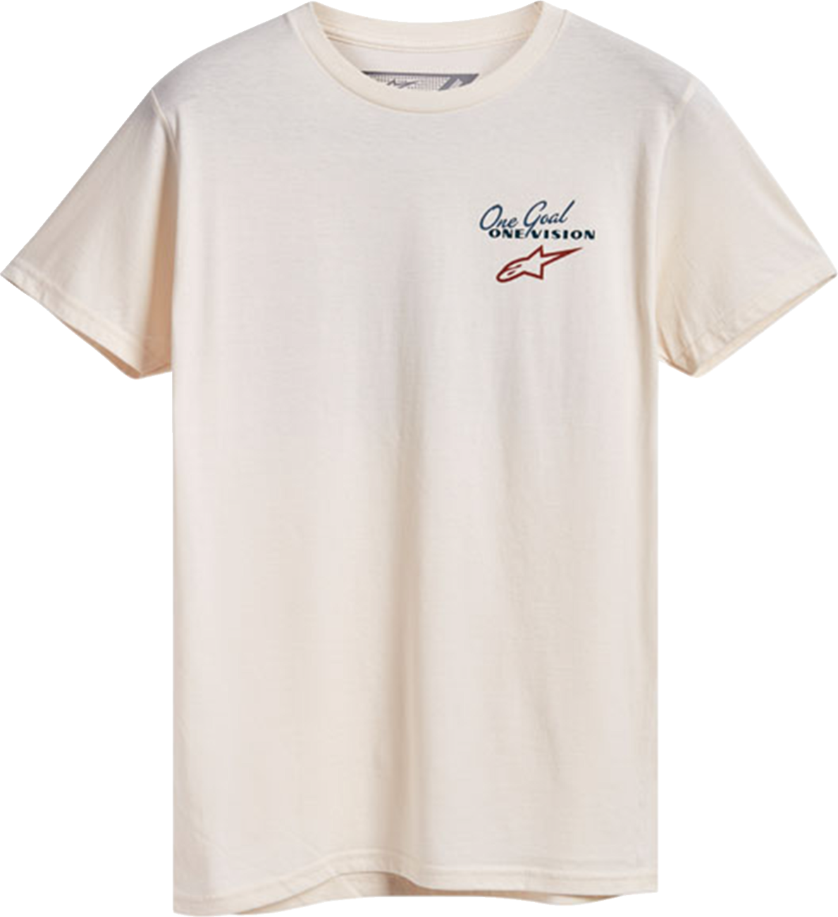 Alpinestars Flagged T-Shirt - Natural, 2XL (Part #123372150912XL)