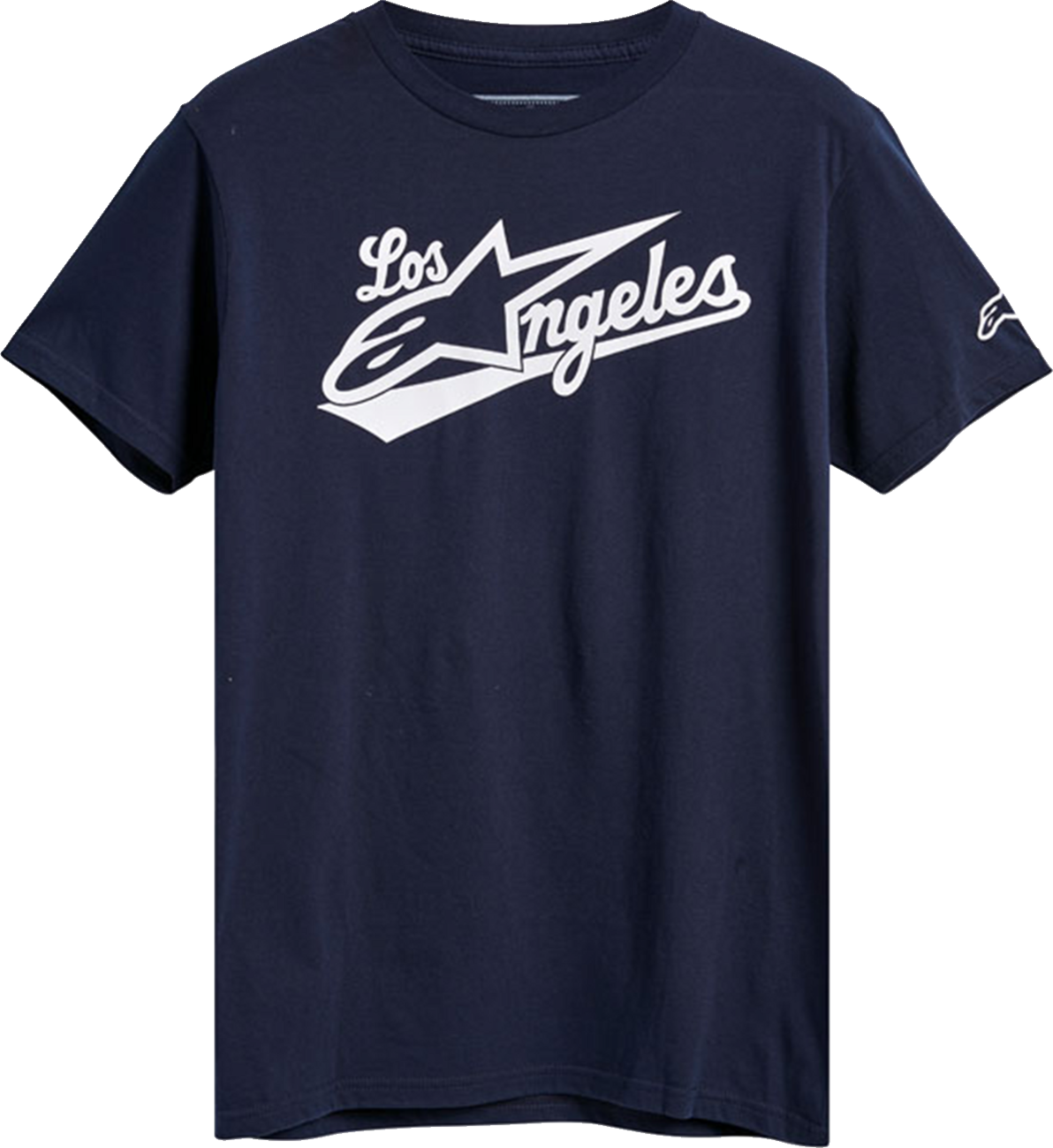 Alpinestars Los Angeles T-Shirt - Navy Medium - Part Number 12337222070M