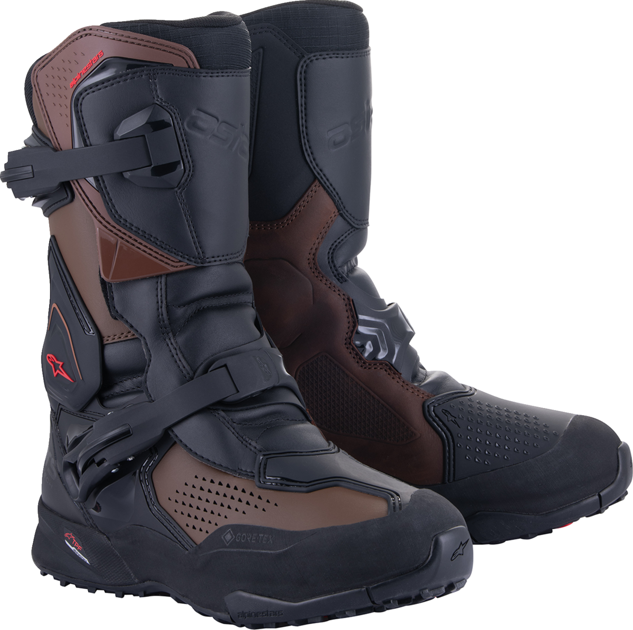 Alpinestars XT-8 Gore-Tex® Adventure Enduro Boots – Black/Brown, US 10.5 / EU 45