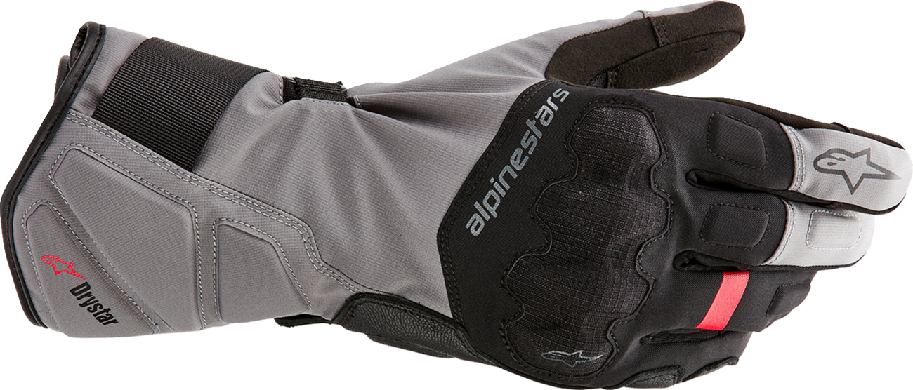 Alpinestars W-7 V2 Drystar® Winter Motorcycle Gloves - Black/Dark Gray, Large