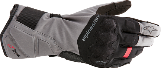 Alpinestars W-7 V2 Drystar® Winter Motorcycle Gloves - Black/Dark Gray, Large